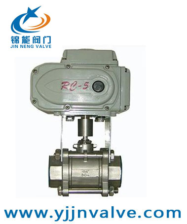 Q911F电动三片式球阀